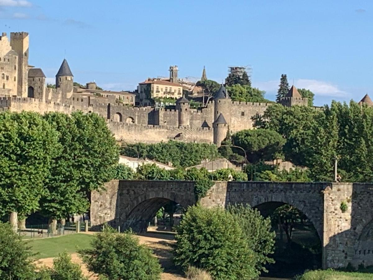 C'Est Une Maison Bleue Carcassonne Buitenkant foto